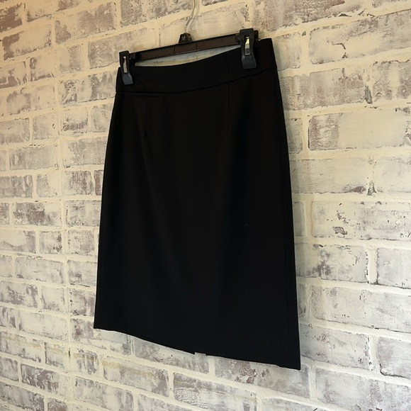J. Crew Women’s Black Pencil Skirt High Waist Classic Pocket Career Size 0 - Picture 2 of 7